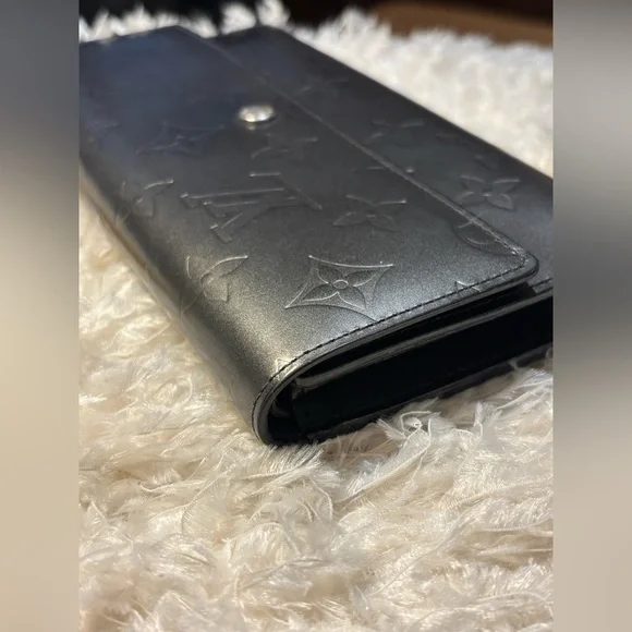 Louis Vuitton Porte Monnaie Matt Vernis Long Wallet~ TH0073 - Picture 5 of 15